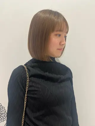 ロング カラー 髪質改善ストレート/ 縮毛矯正🌟るみのヘアスタイル