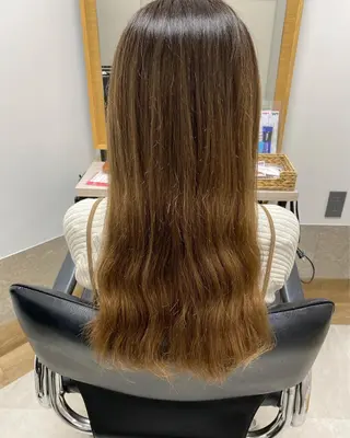 ロング 美髪クリエーター テラダタエコのヘアスタイル