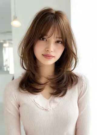 ミディアム 美髪✨艶髪✨髪質改善 カラー特化🌙鈴屋和のヘアスタイル