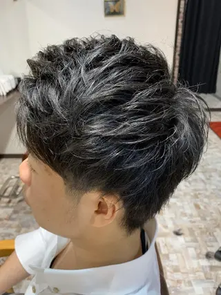 ショート メンズ matilda hair Men'sのヘアスタイル