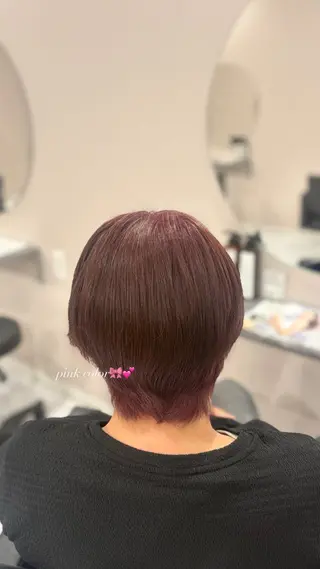 ショート miyuu/ボブ /透明感カラー🥣のヘアスタイル