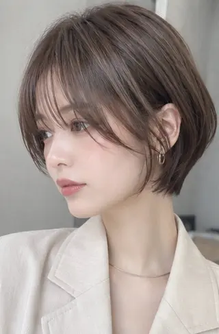 ショート 無料募集/大人可愛い ショートカット 日向のヘアスタイル