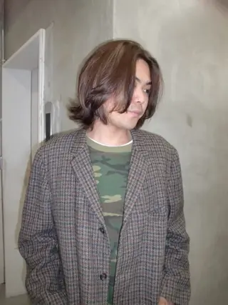 メンズ メンズカット パーマ[佐橋]のヘアスタイル