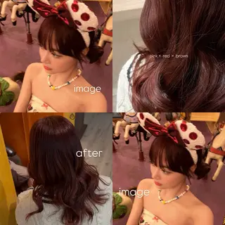 カラー カラーモデル募集中 🫧HONOKAのヘアスタイル
