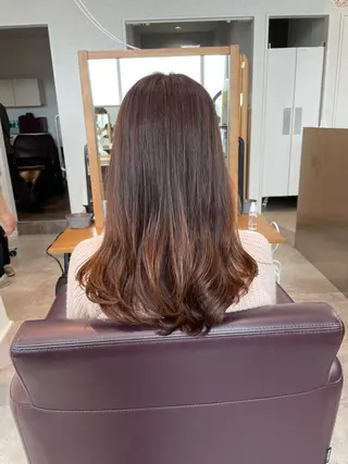 ロング カラー HAREru. モデル募集【戸塚】のヘアスタイル