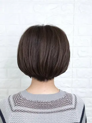 ショート カラー 髪質改善縮毛矯正 美容師✂️山崎竜二のヘアスタイル