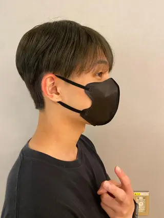 ショート カラー メンズ unopulir 景山 凌のヘアスタイル