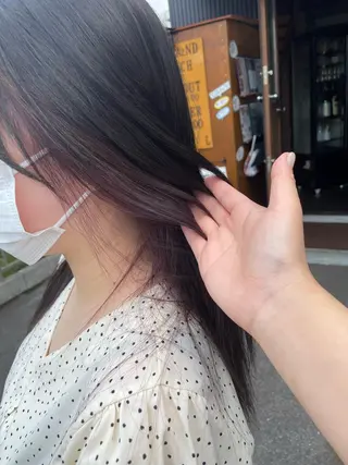 ロング カラー JowA✂︎ 目片夏実のヘアスタイル