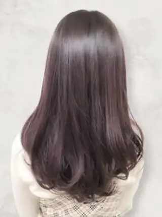 セミロング カラー ✨髪質改善カラー✨ 赤味除去カラー/理久のヘアスタイル