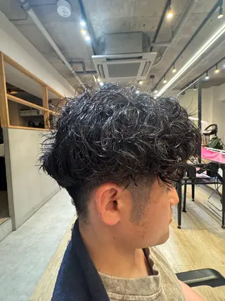 メンズ メンズカット モデル募集レオンのヘアスタイル
