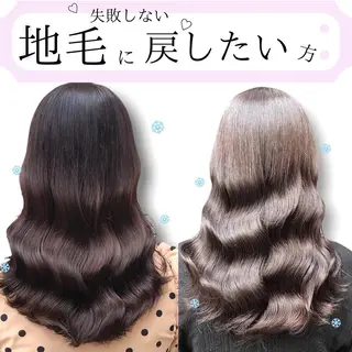 セミロング カラー 縮毛矯正/ 髪質改善/浅見拓哉のヘアスタイル