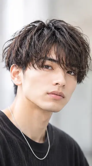 カラー パーマ メンズ Garden 浅草蔵前のヘアスタイル