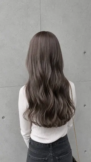 ロング カラー パーマ ヘアアレンジ メンズ 🍀︎Reika 🍀のヘアスタイル