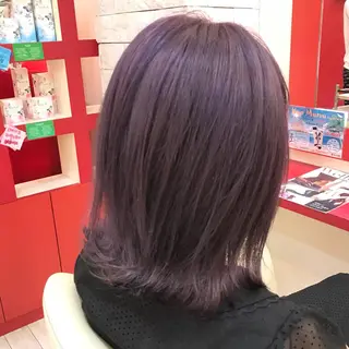 ミディアム カラー 櫻井 なんなのヘアスタイル