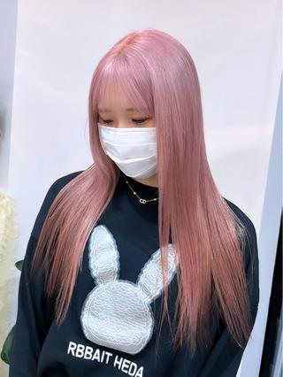 カラー 漆畑 莉奈のヘアスタイル