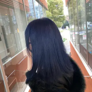ロング カラー 井手 孔介のヘアスタイル