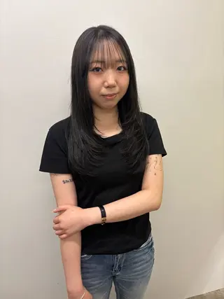 ロング レイヤー/ヘアセット 🍒中路🍒のヘアスタイル