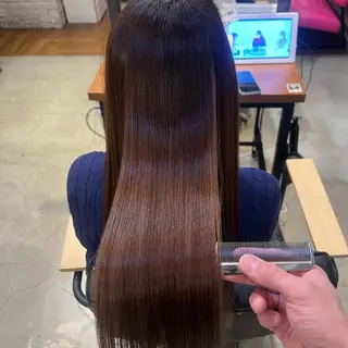 ロング カラー ✨縮毛矯正/髪質改善 錦糸町/松坂拓馬のヘアスタイル
