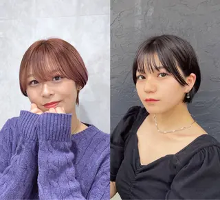 ショート ショート/似合わせ/ 透明感カラー古市唯人のヘアスタイル