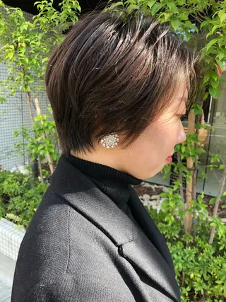 ショート ショート職人 美容師【KENTA】のヘアスタイル