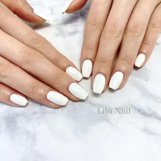 ネイル モチの良さ◉ フィルインネイル♡のネイルデザイン