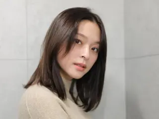 セミロング Endearing 🌟銀座のヘアスタイル