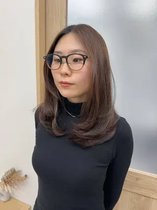カラー 縮毛矯正×髪質改善 店長　DAITOのヘアスタイル