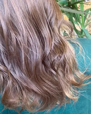セミロング カラー ♡ yumaのヘアスタイル