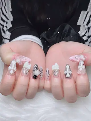 ネイル Sora  Nail 長さ出し専門店のネイルデザイン