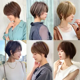 ショート レイヤー/ショート/ 山見陽のヘアスタイル