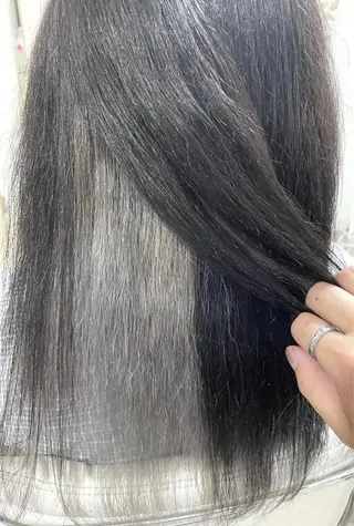 ロング カラー 透明感カラー/韓国 ブリーチ/古橋のヘアスタイル