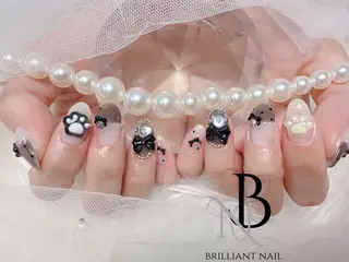 ショート brilliant nail💎あやのネイルデザイン