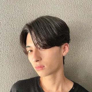 ショート カラー パーマ ヘアアレンジ メンズ 亀井隆汰/メンズ専門 パーマ/フェード可のヘアスタイル