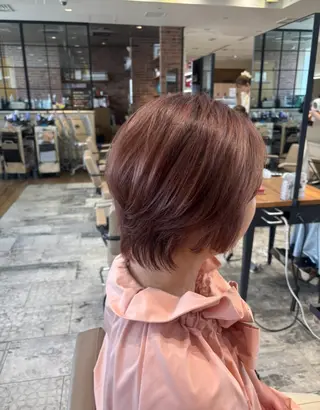 ショート 鈴木 彩莉のヘアスタイル