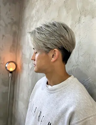 ショート カラー メンズ YUUTO 【メンズ限定】のヘアスタイル