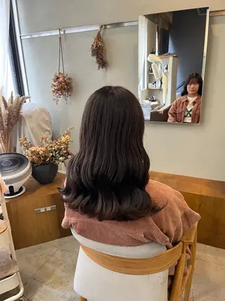 ロング カラー 🌼花屋併設🌼 木下奈々望のヘアスタイル