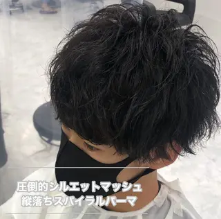 ミディアム カラー パーマ ヘアアレンジ メンズ キッズ メンズ特化美容師 aiの眉毛・アイブロウイメージ