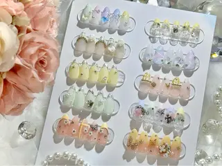 ネイル Natsuki ໒꒱ワンホン韓国のネイルデザイン
