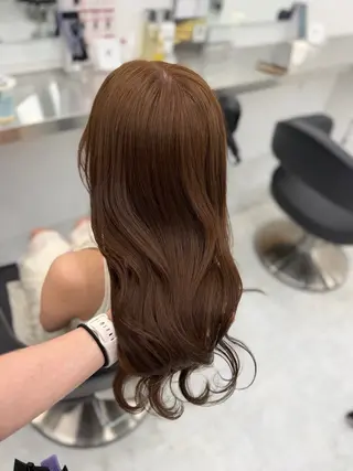 ロング カラー ヘアアレンジ 透明感カラー🎀艶髪 Anju/渋谷🎀のヘアスタイル