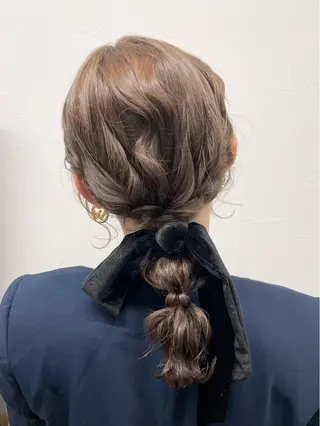 ヘアアレンジ メンズモテパーマ💙 fuwaのヘアスタイル