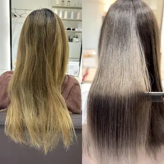 ロング EIGHT plum TOKIOリミテッドのヘアスタイル
