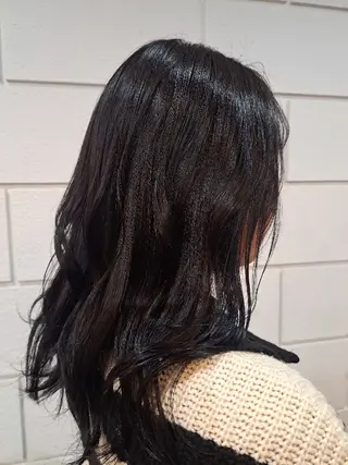 ロング カラー 松島 冬浬のヘアスタイル
