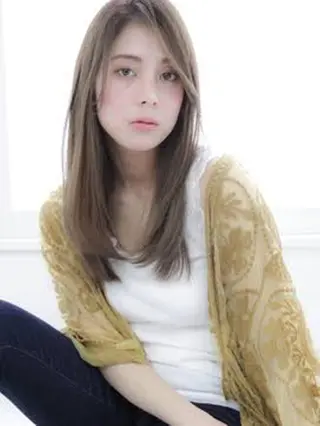 セミロング 齊藤 尚輝のヘアスタイル