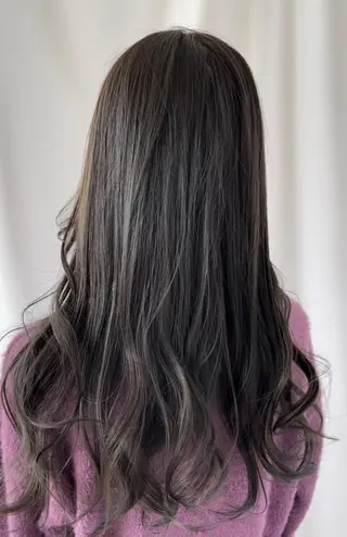 ロング カラー 中顔面短縮 顔まわり新田大翔のヘアスタイル