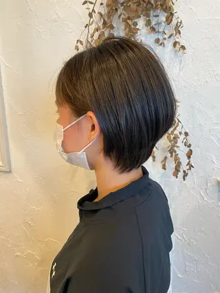 ショート カラー 豊橋美容院 ソンリエのヘアスタイル