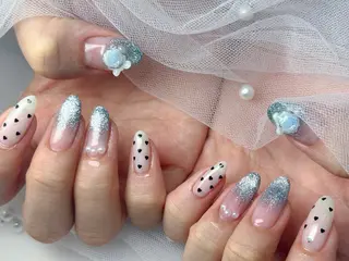 ネイル Queennail 北堀江AYAのネイルデザイン