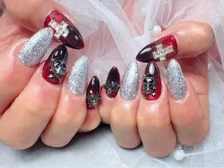 ネイル マジック ミラーのネイルデザイン