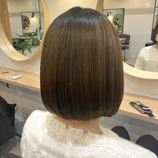 ミディアム カラー 美髪/透明感カラー reikoのヘアスタイル