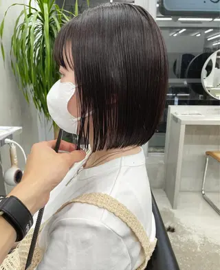 ショート 👑ボブはお任せ ミヤノ👑のヘアスタイル