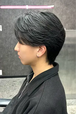 ショート カラー メンズ メンズスタイリスト 前田雄輝のヘアスタイル